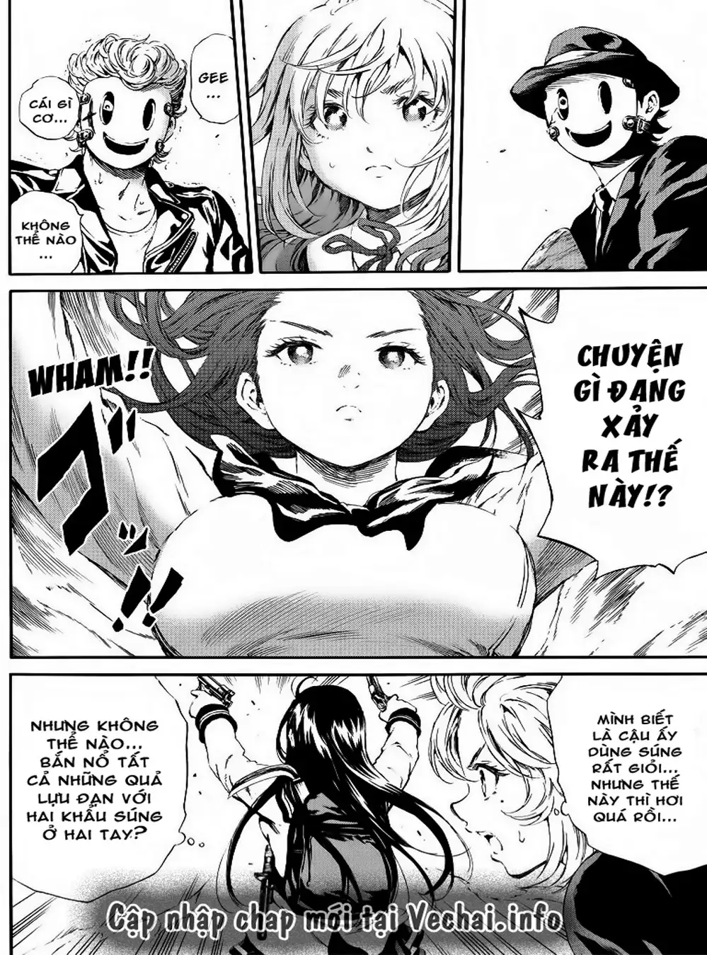 Truyện Tranh Đối Đầu Với Trọng Lực - Tenkuu Shinpan trang 4