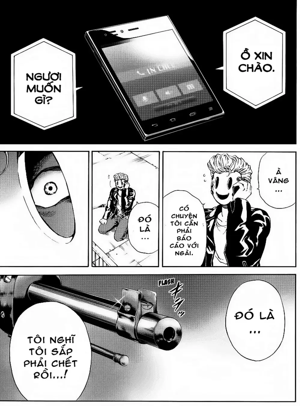 Truyện Tranh Đối Đầu Với Trọng Lực - Tenkuu Shinpan trang 4