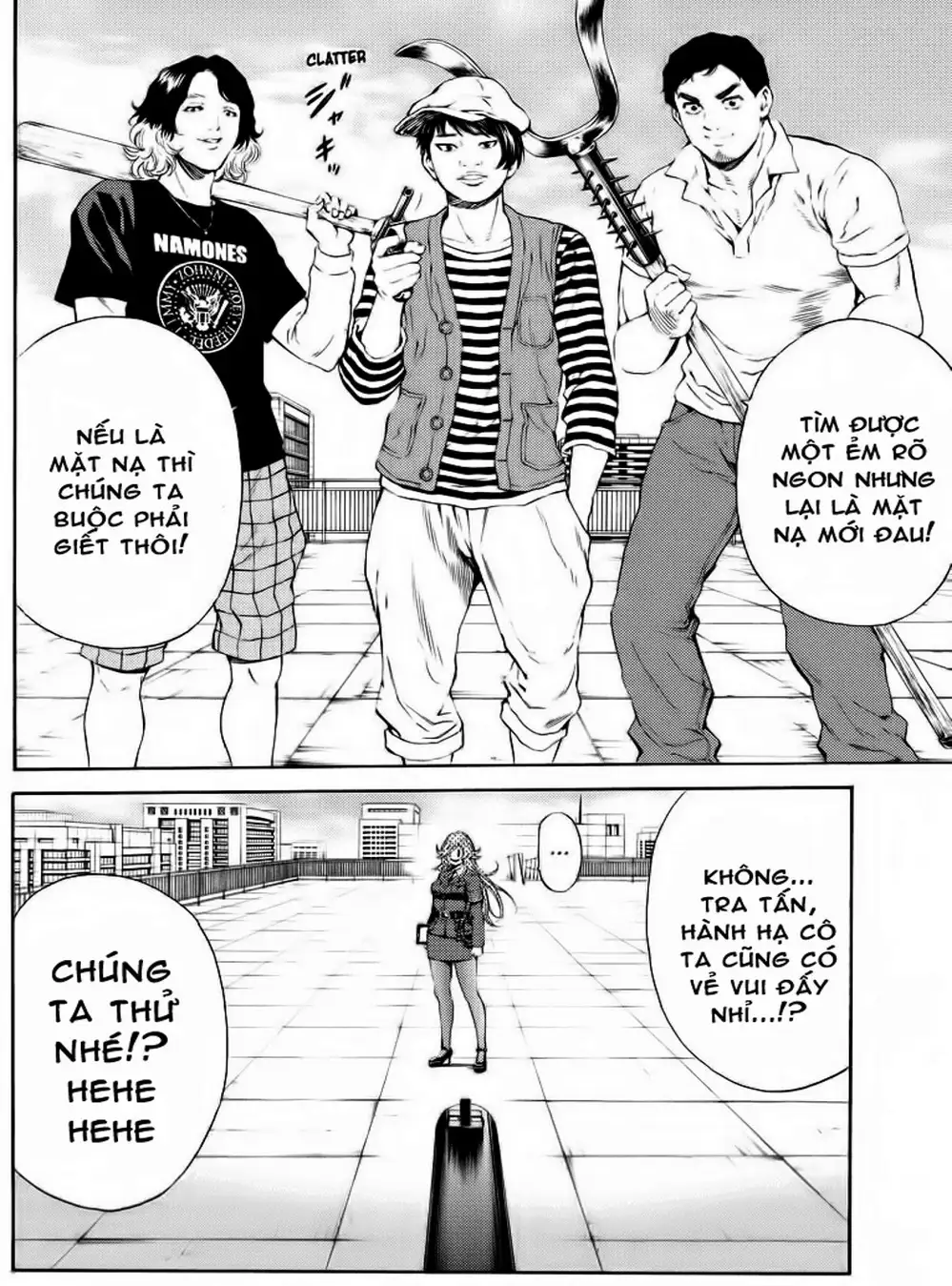 Truyện Tranh Đối Đầu Với Trọng Lực - Tenkuu Shinpan trang 4