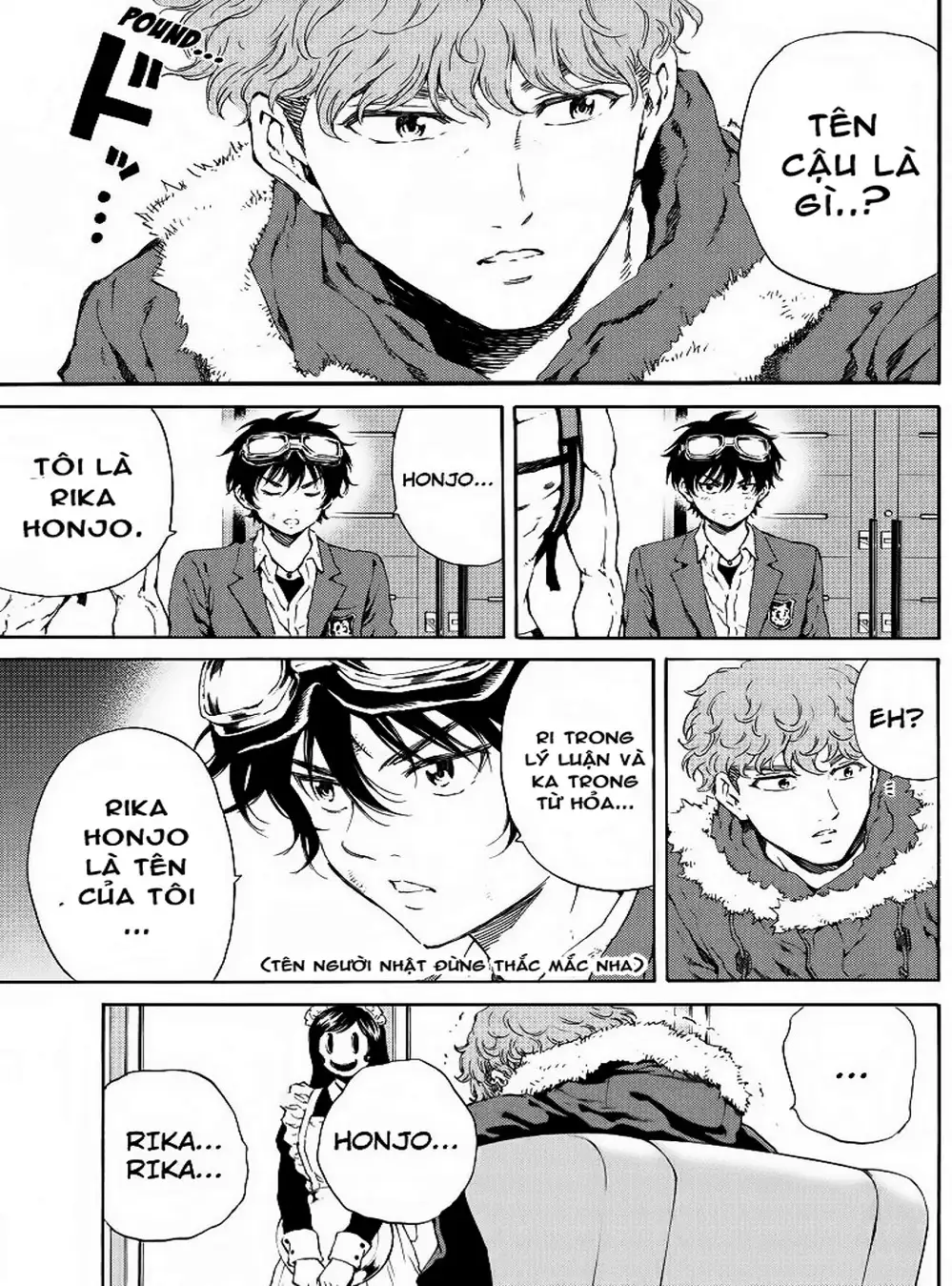 Truyện Tranh Đối Đầu Với Trọng Lực - Tenkuu Shinpan trang 4