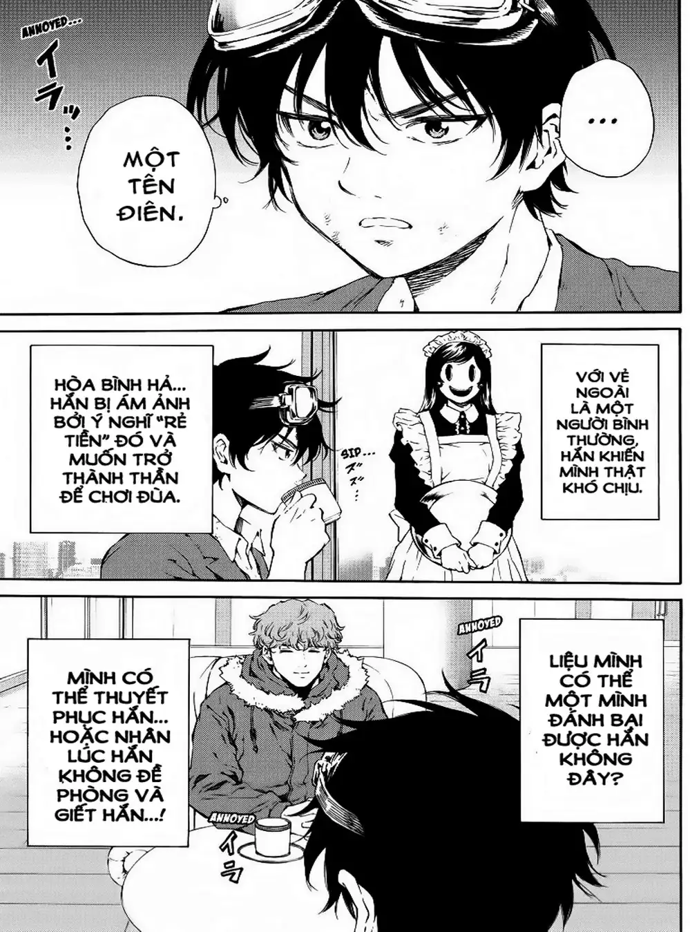 Truyện Tranh Đối Đầu Với Trọng Lực - Tenkuu Shinpan trang 4