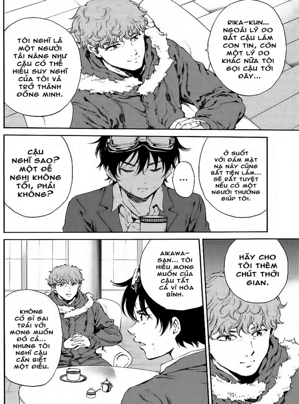 Truyện Tranh Đối Đầu Với Trọng Lực - Tenkuu Shinpan trang 4