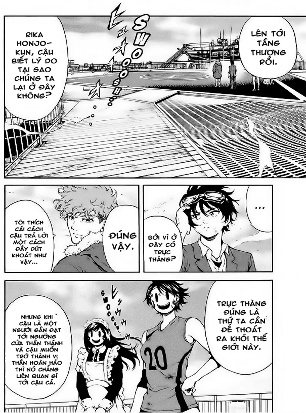 Truyện Tranh Đối Đầu Với Trọng Lực - Tenkuu Shinpan trang 4