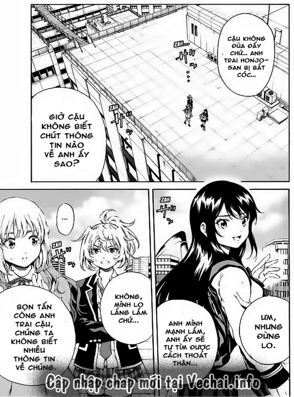 Truyện Tranh Đối Đầu Với Trọng Lực - Tenkuu Shinpan trang 4