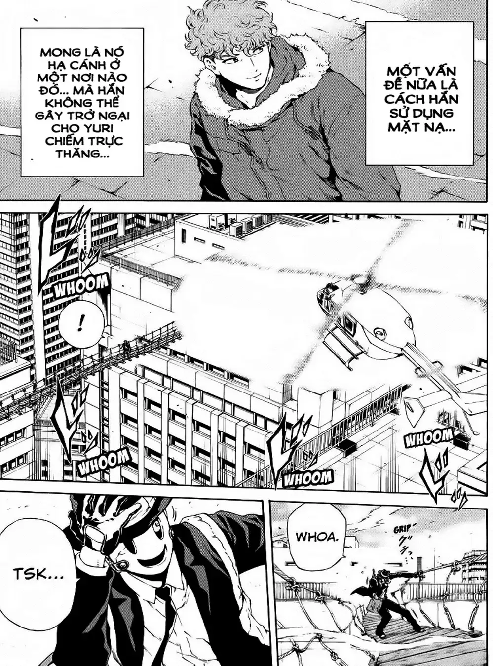 Truyện Tranh Đối Đầu Với Trọng Lực - Tenkuu Shinpan trang 4