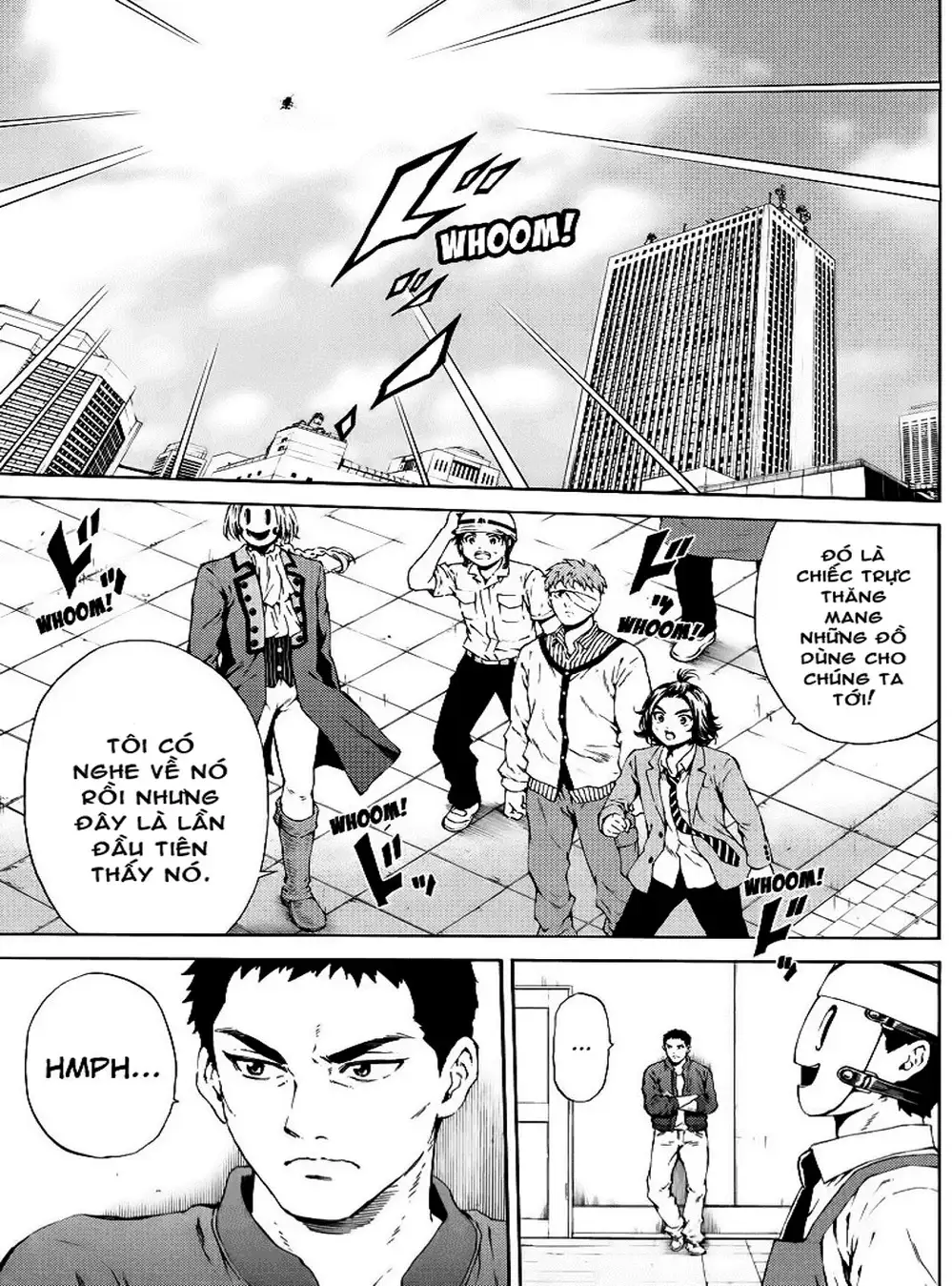 Truyện Tranh Đối Đầu Với Trọng Lực - Tenkuu Shinpan trang 4