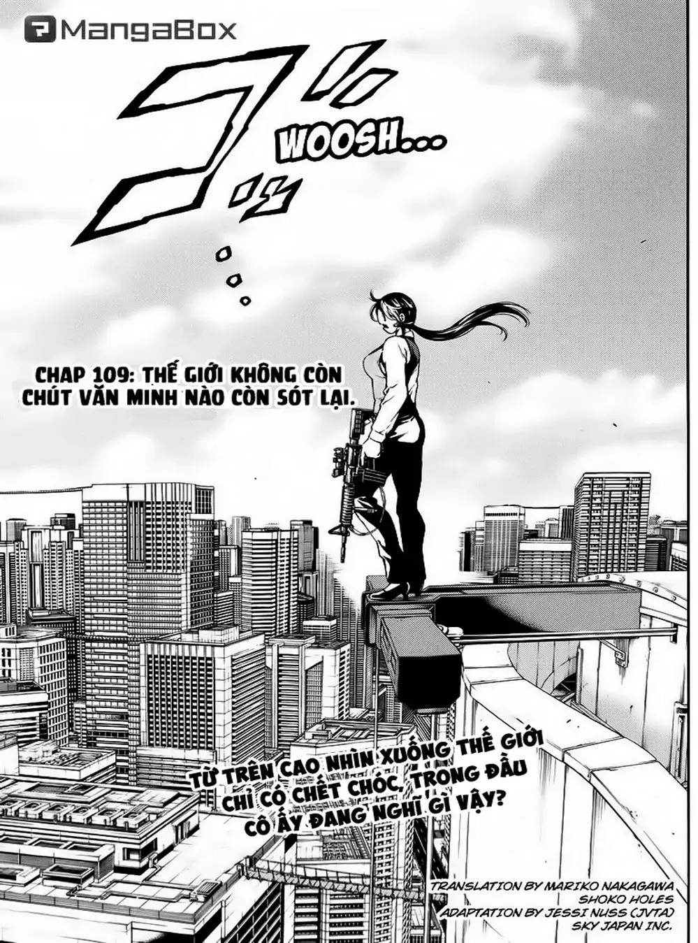 Truyện Tranh Đối Đầu Với Trọng Lực - Tenkuu Shinpan trang 4