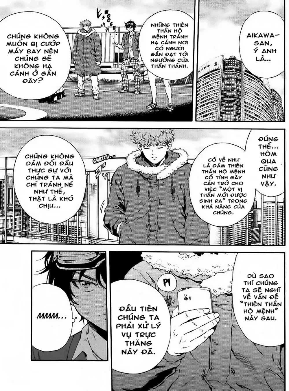 Truyện Tranh Đối Đầu Với Trọng Lực - Tenkuu Shinpan trang 4