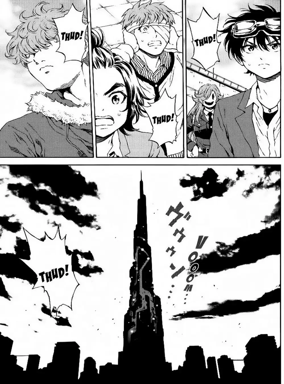 Truyện Tranh Đối Đầu Với Trọng Lực - Tenkuu Shinpan trang 4