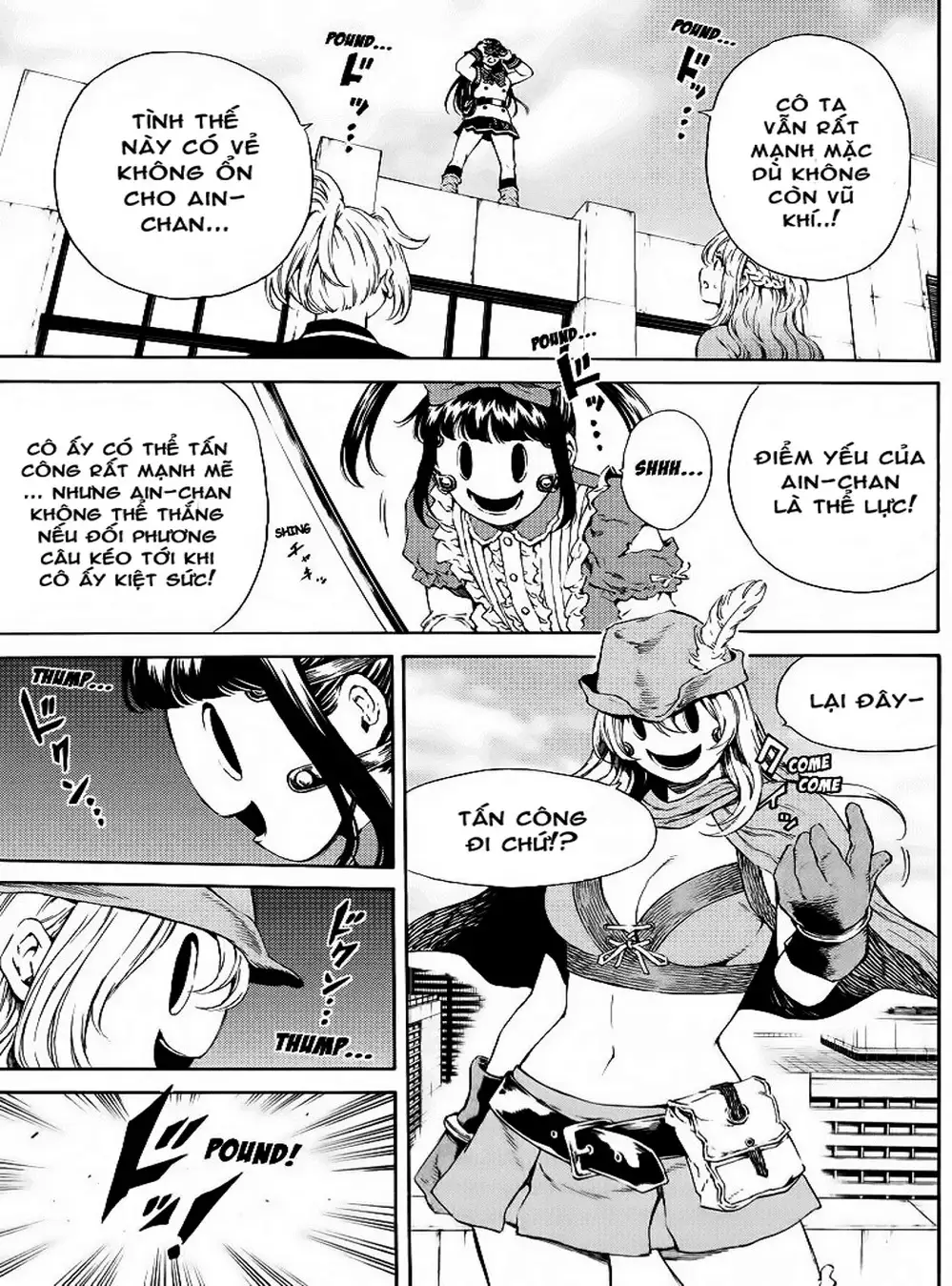 Truyện Tranh Đối Đầu Với Trọng Lực - Tenkuu Shinpan trang 4