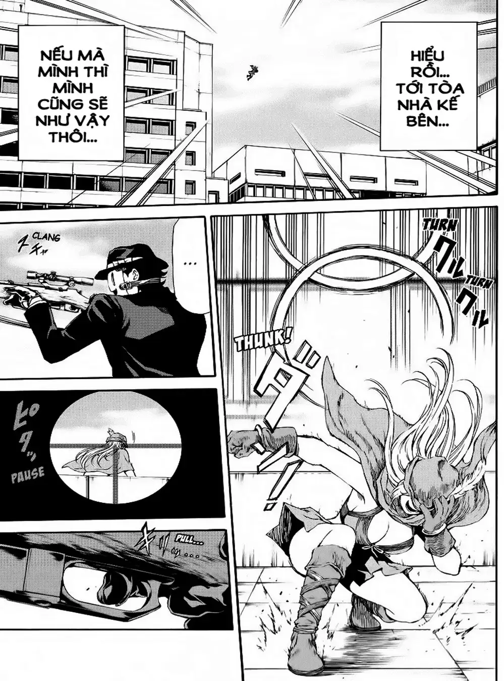 Truyện Tranh Đối Đầu Với Trọng Lực - Tenkuu Shinpan trang 4