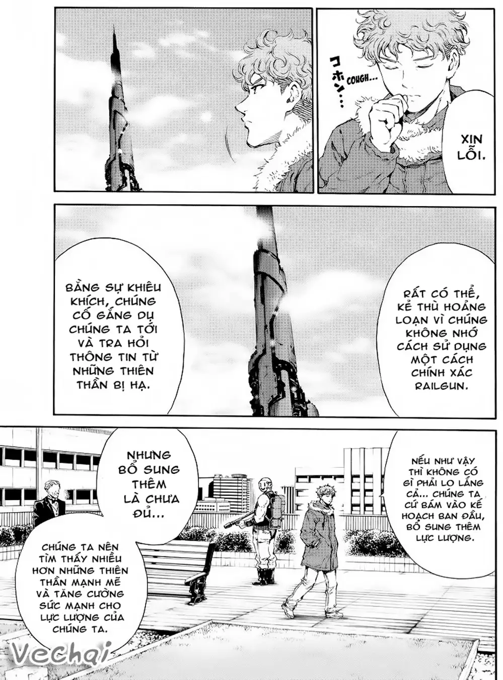 Truyện Tranh Đối Đầu Với Trọng Lực - Tenkuu Shinpan trang 4