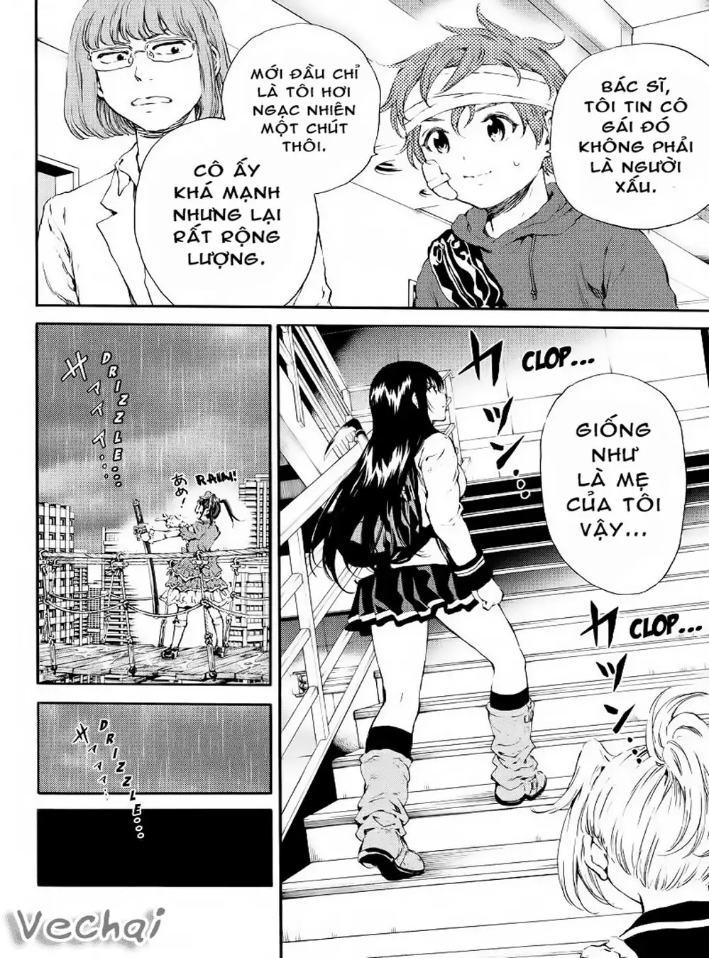 Truyện Tranh Đối Đầu Với Trọng Lực - Tenkuu Shinpan trang 4