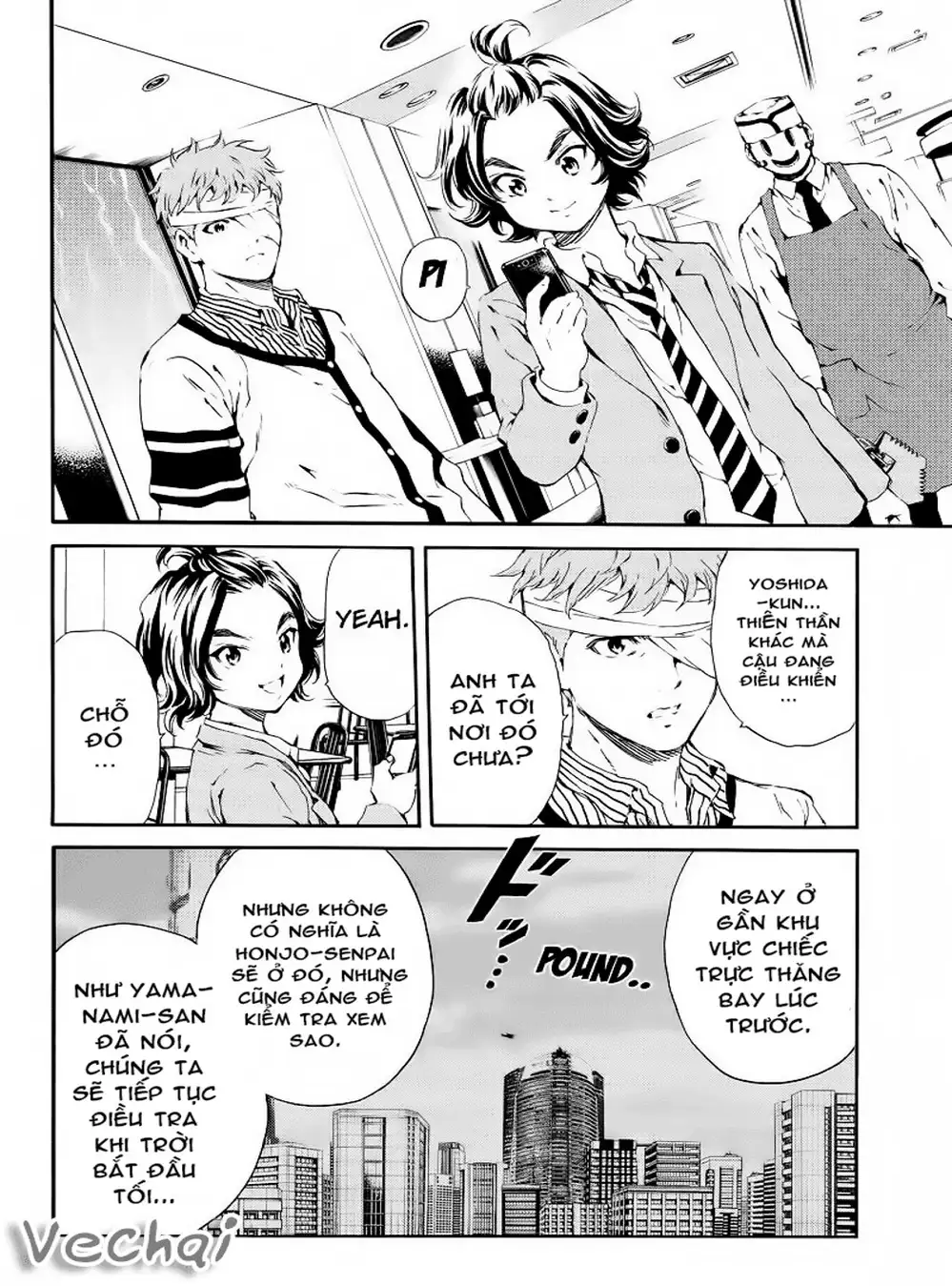 Truyện Tranh Đối Đầu Với Trọng Lực - Tenkuu Shinpan trang 4