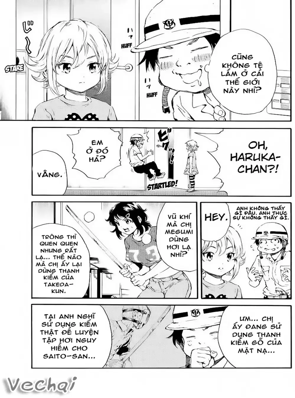 Truyện Tranh Đối Đầu Với Trọng Lực - Tenkuu Shinpan trang 4