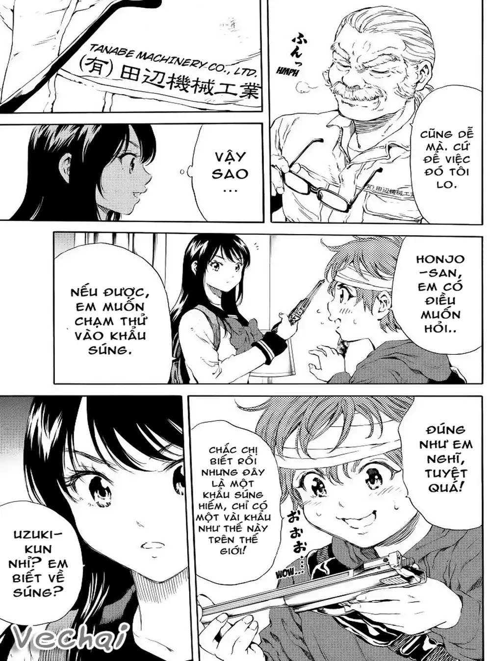 Truyện Tranh Đối Đầu Với Trọng Lực - Tenkuu Shinpan trang 4