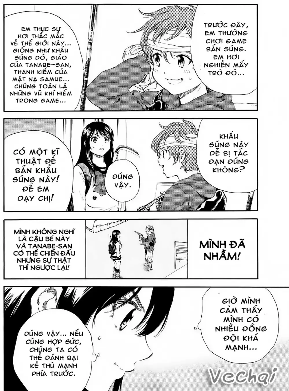 Truyện Tranh Đối Đầu Với Trọng Lực - Tenkuu Shinpan trang 4