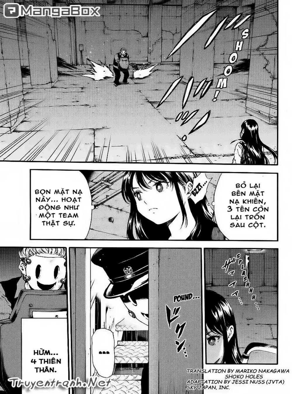 Truyện Tranh Đối Đầu Với Trọng Lực - Tenkuu Shinpan trang 4