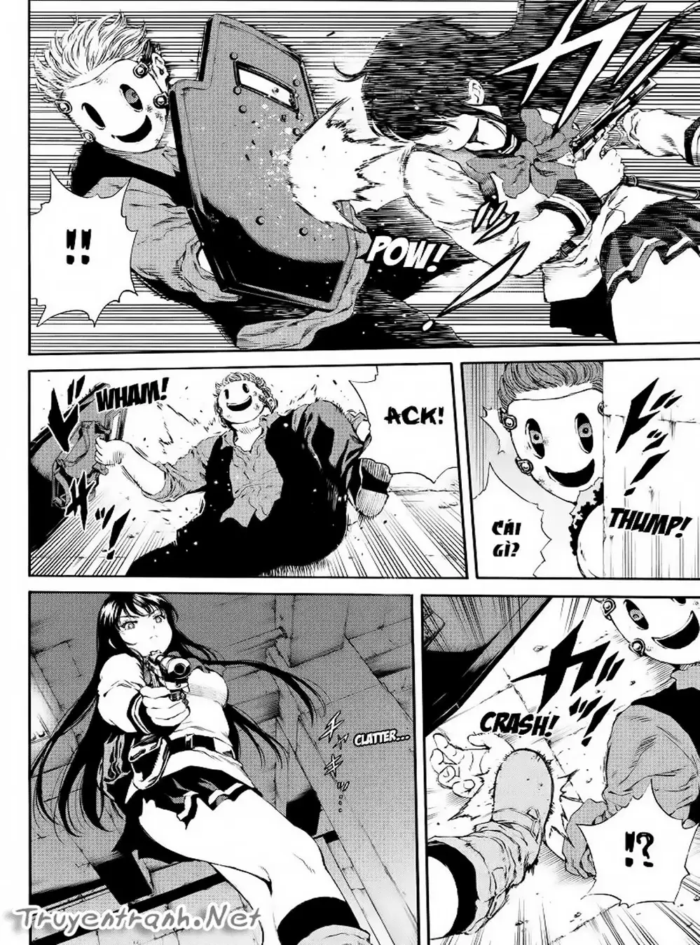 Truyện Tranh Đối Đầu Với Trọng Lực - Tenkuu Shinpan trang 4