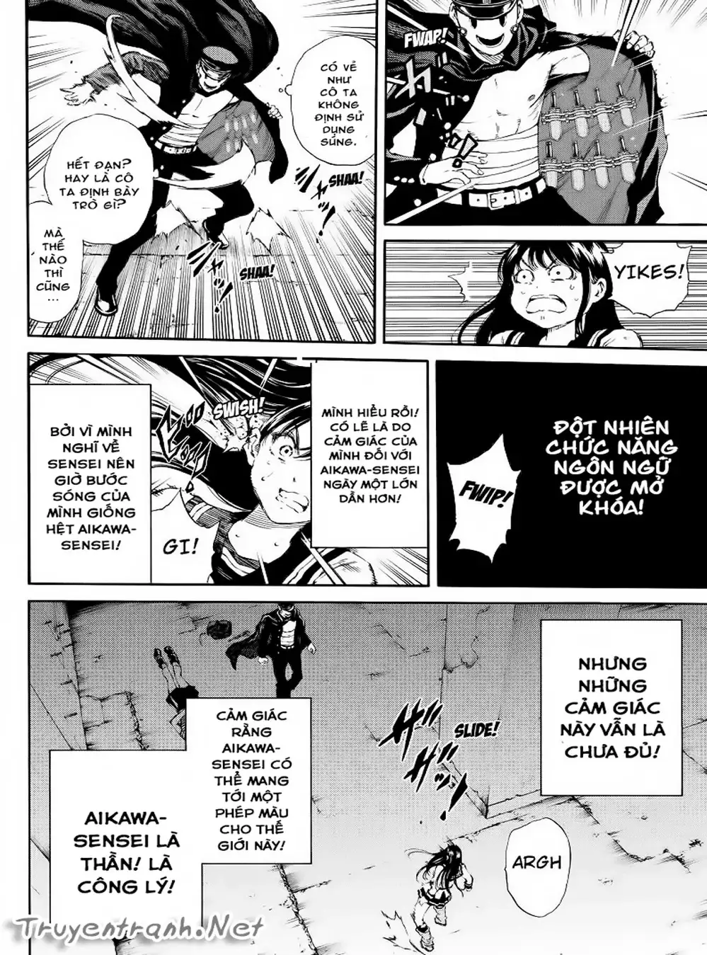 Truyện Tranh Đối Đầu Với Trọng Lực - Tenkuu Shinpan trang 4