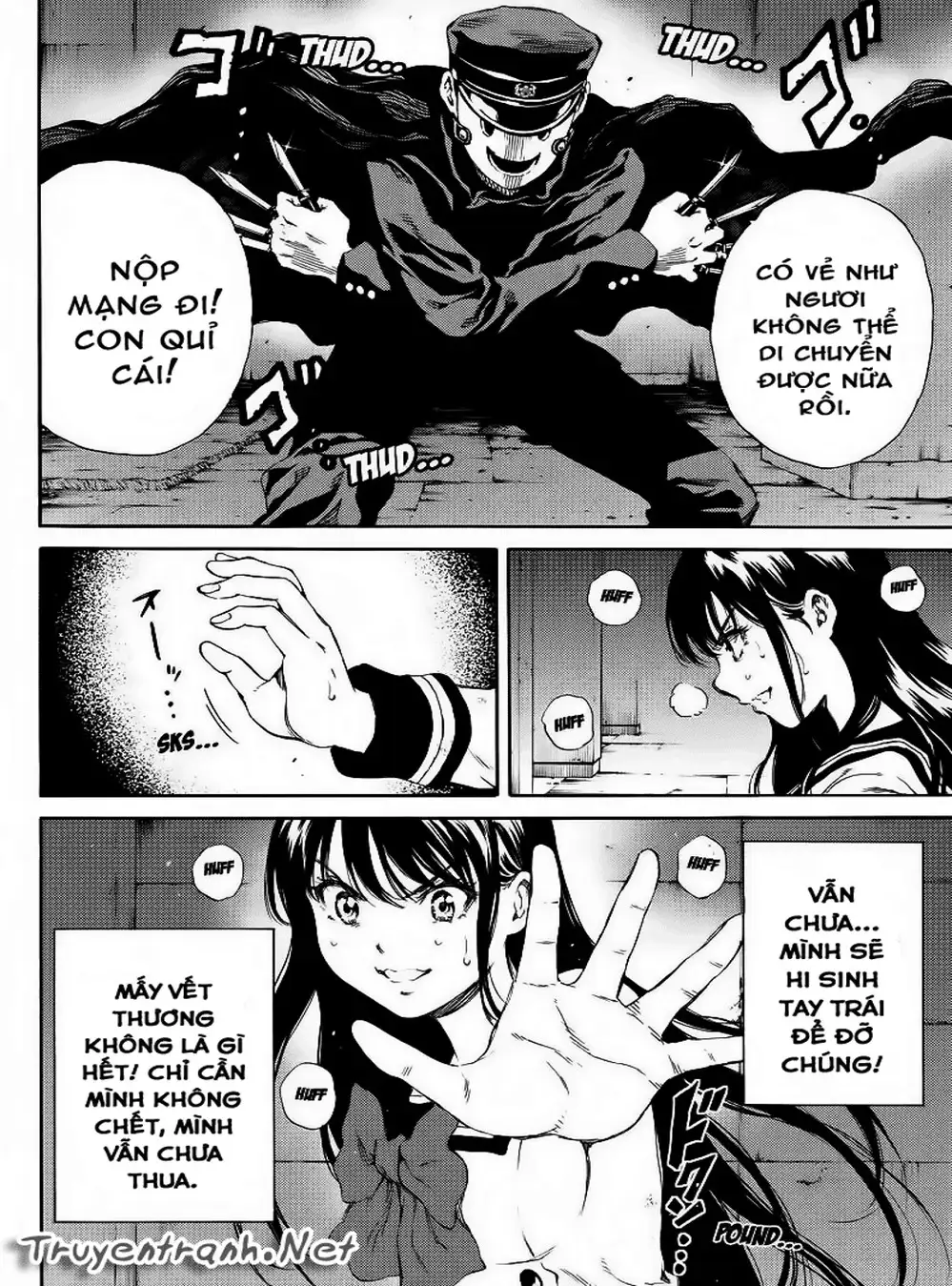 Truyện Tranh Đối Đầu Với Trọng Lực - Tenkuu Shinpan trang 4