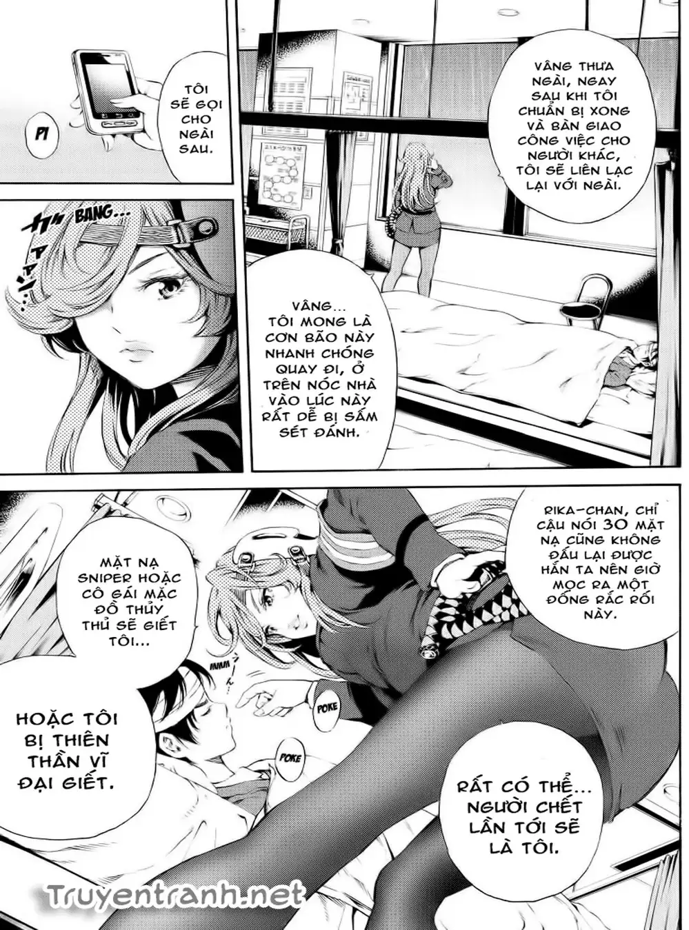 Truyện Tranh Đối Đầu Với Trọng Lực - Tenkuu Shinpan trang 4