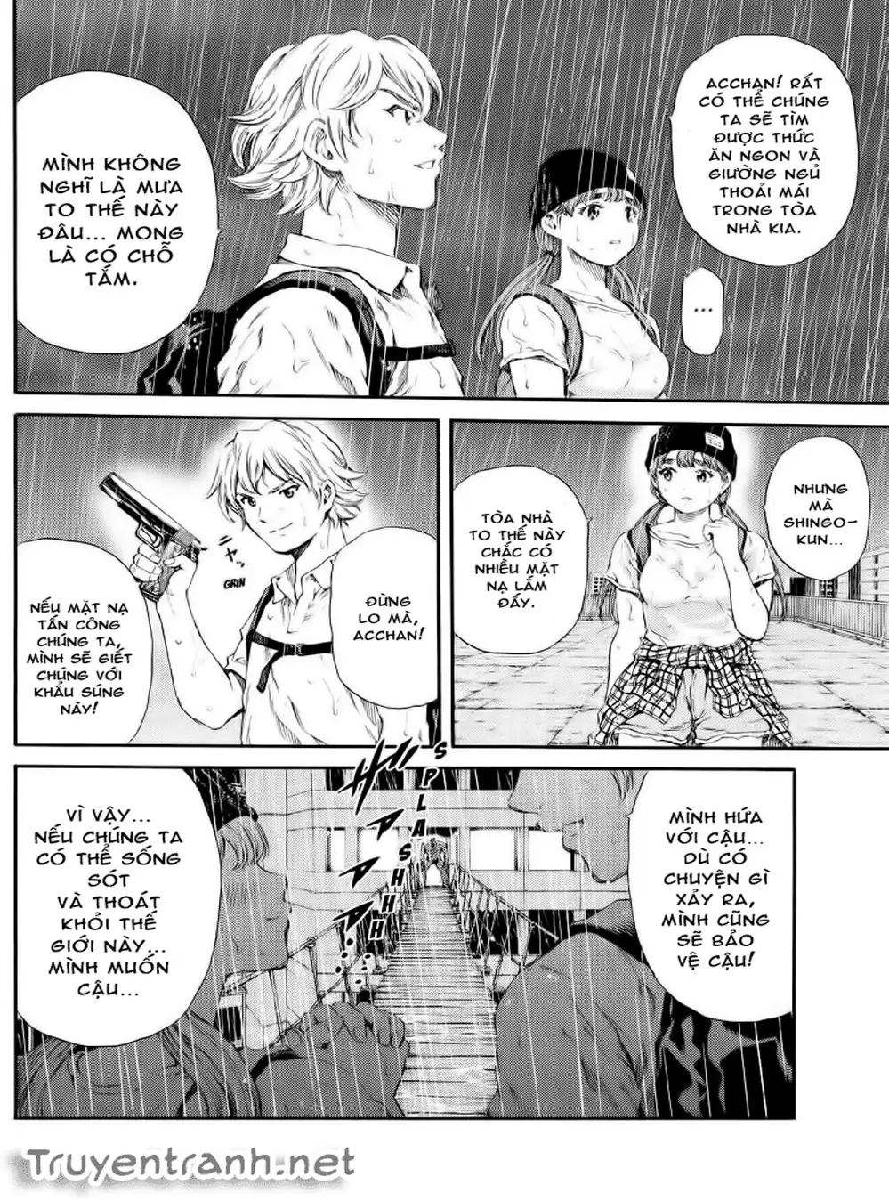 Truyện Tranh Đối Đầu Với Trọng Lực - Tenkuu Shinpan trang 4