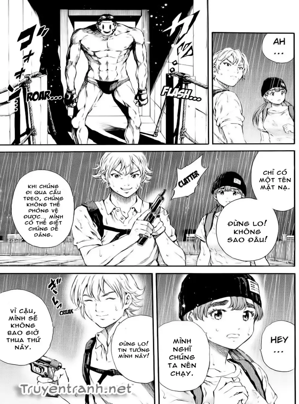 Truyện Tranh Đối Đầu Với Trọng Lực - Tenkuu Shinpan trang 4