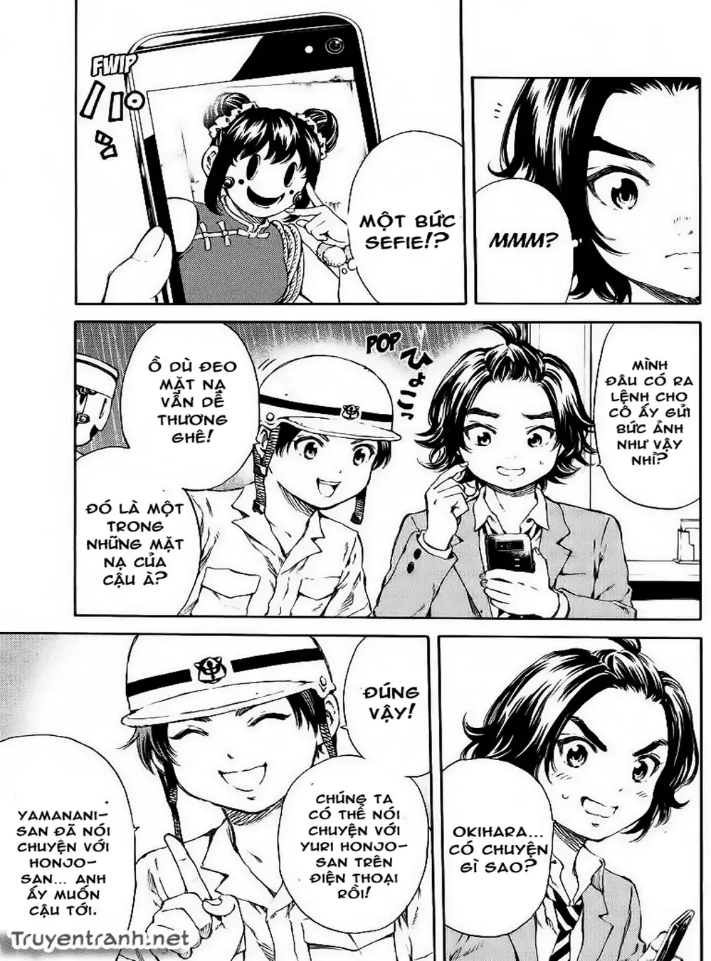 Truyện Tranh Đối Đầu Với Trọng Lực - Tenkuu Shinpan trang 4