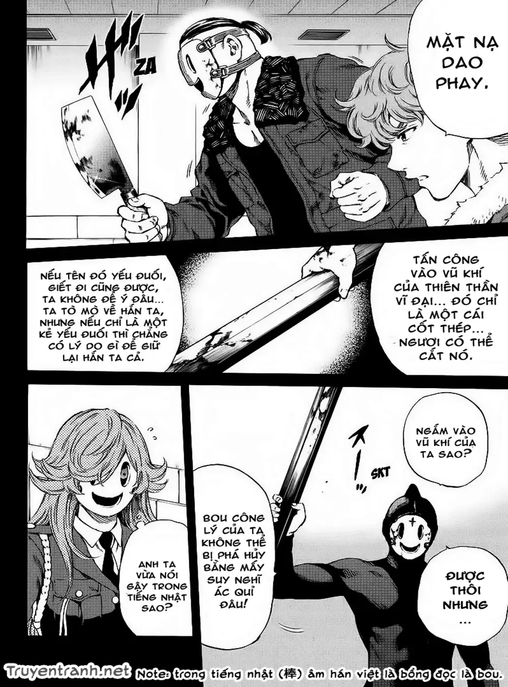 Truyện Tranh Đối Đầu Với Trọng Lực - Tenkuu Shinpan trang 4