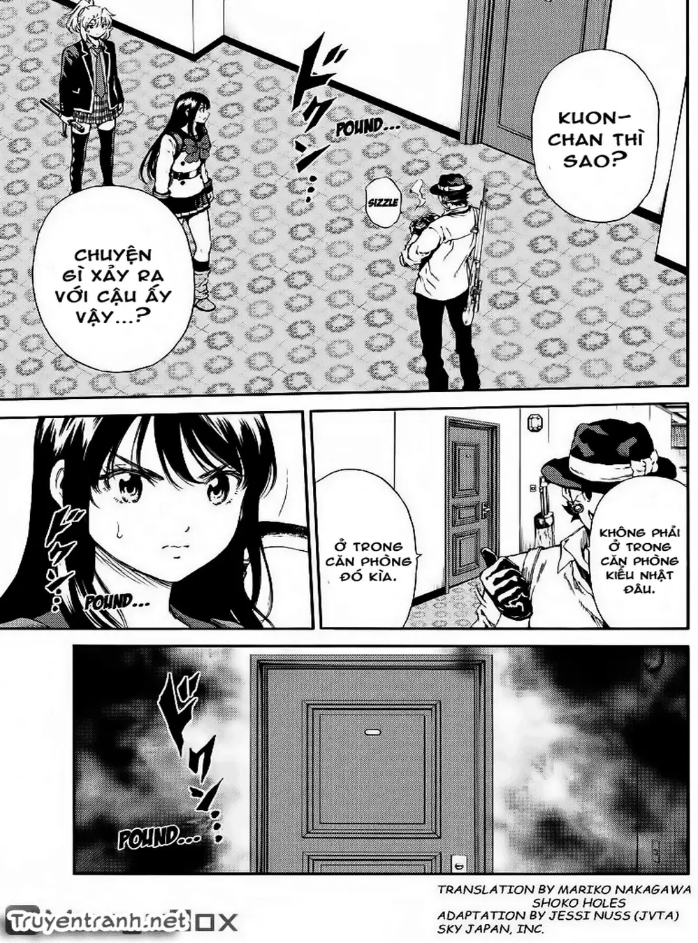 Truyện Tranh Đối Đầu Với Trọng Lực - Tenkuu Shinpan trang 4