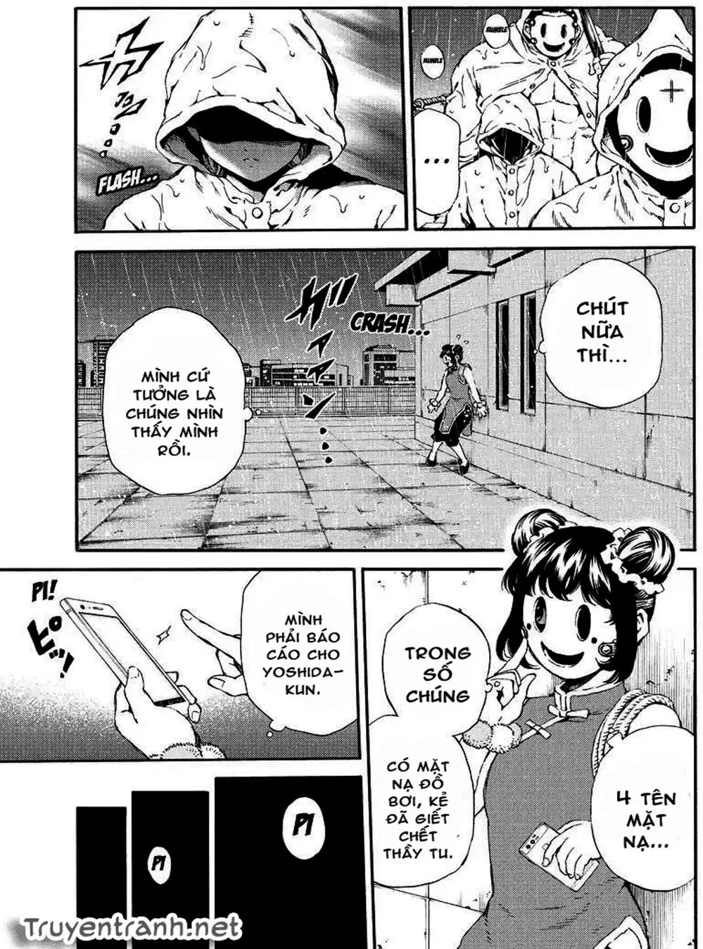 Truyện Tranh Đối Đầu Với Trọng Lực - Tenkuu Shinpan trang 4