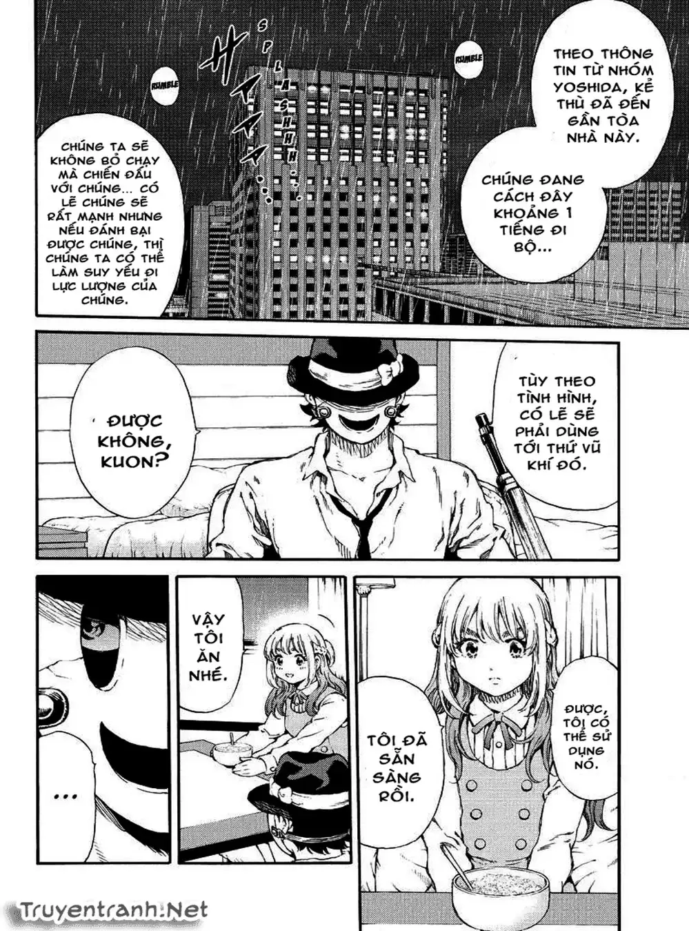 Truyện Tranh Đối Đầu Với Trọng Lực - Tenkuu Shinpan trang 4