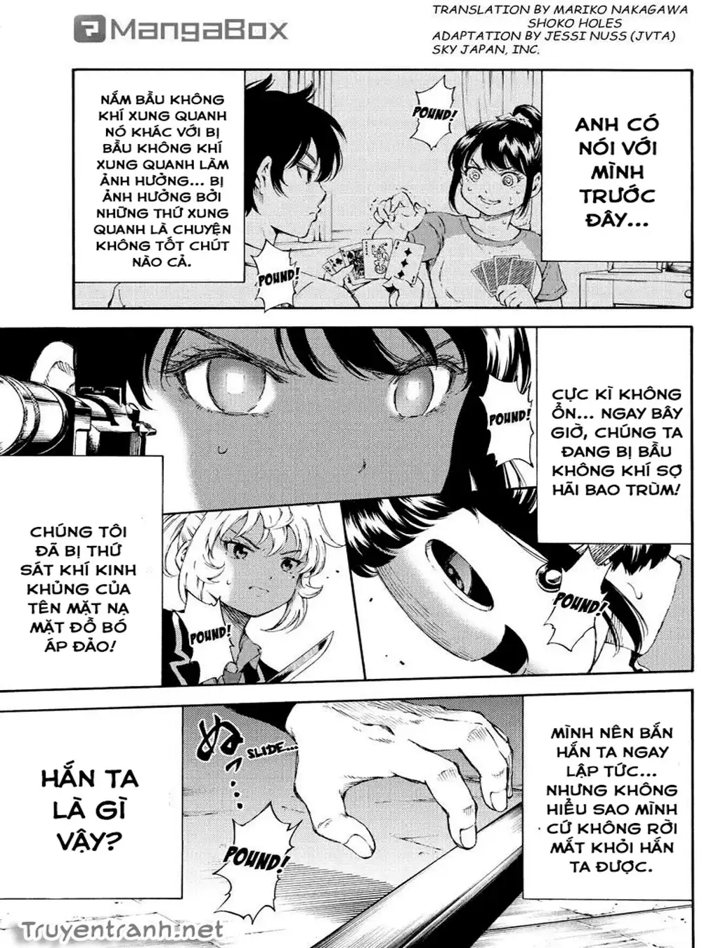 Truyện Tranh Đối Đầu Với Trọng Lực - Tenkuu Shinpan trang 4