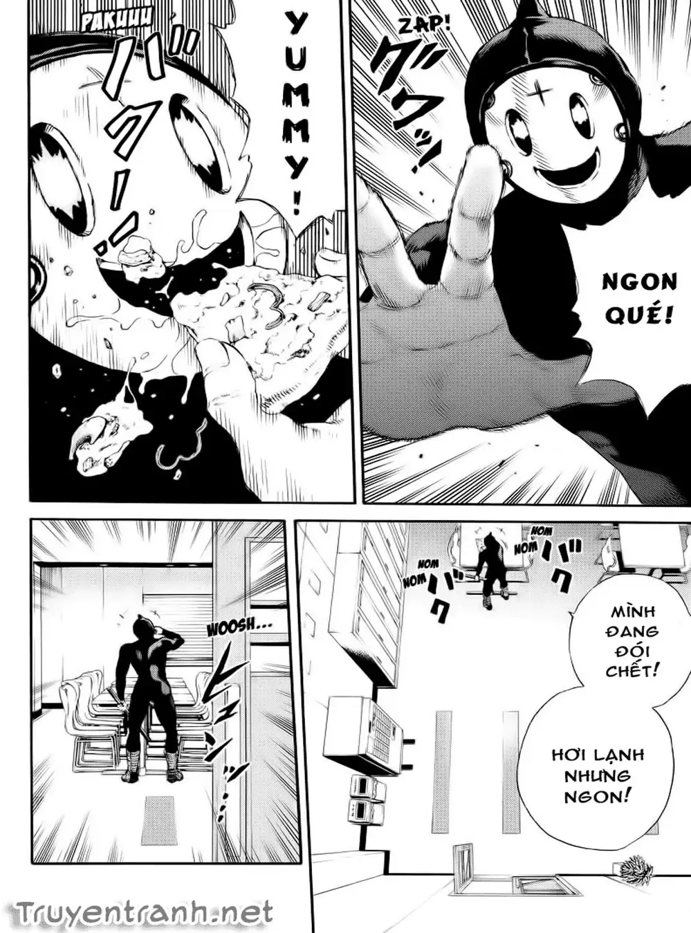 Truyện Tranh Đối Đầu Với Trọng Lực - Tenkuu Shinpan trang 4
