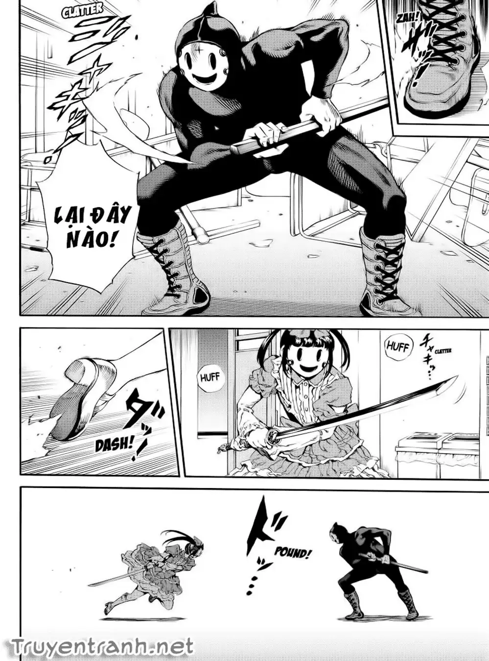 Truyện Tranh Đối Đầu Với Trọng Lực - Tenkuu Shinpan trang 4