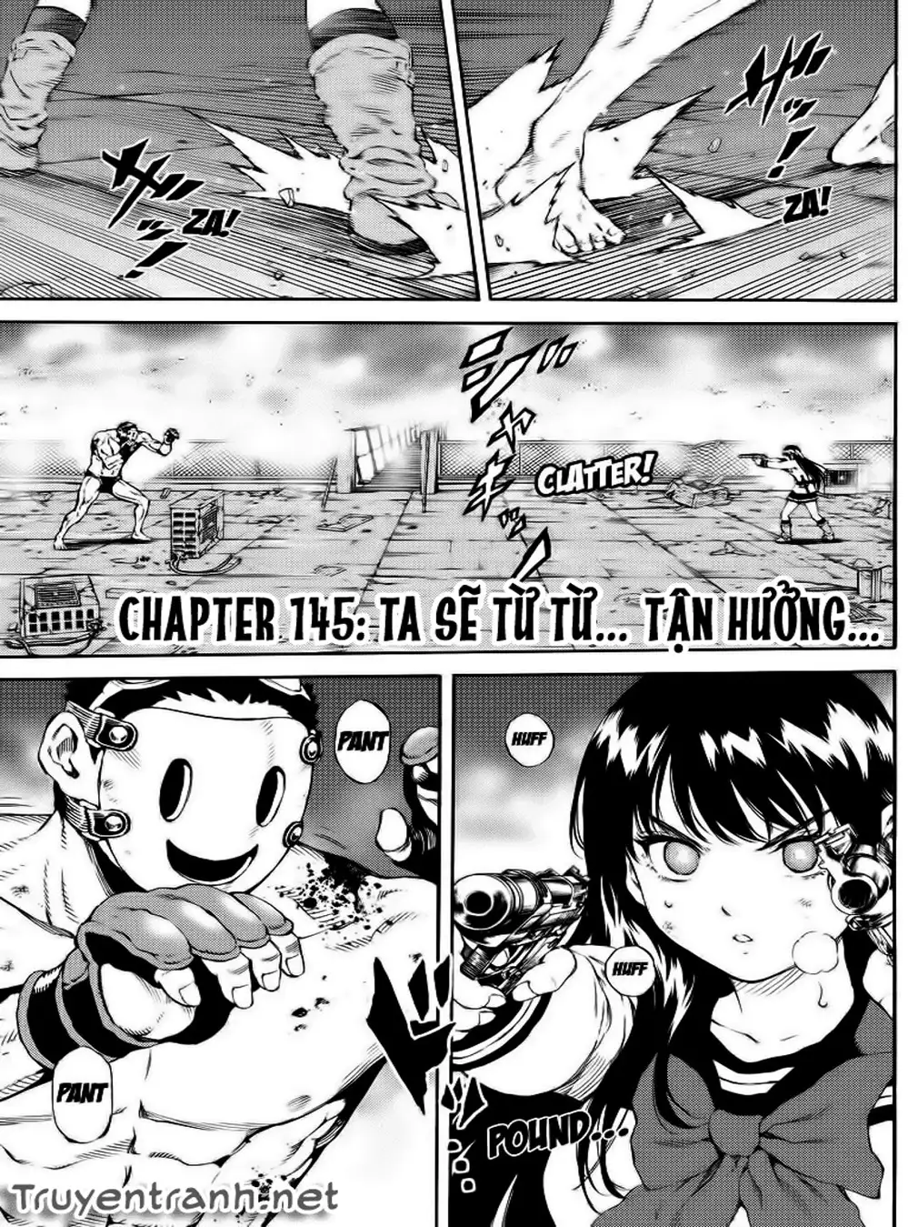 Truyện Tranh Đối Đầu Với Trọng Lực - Tenkuu Shinpan trang 4