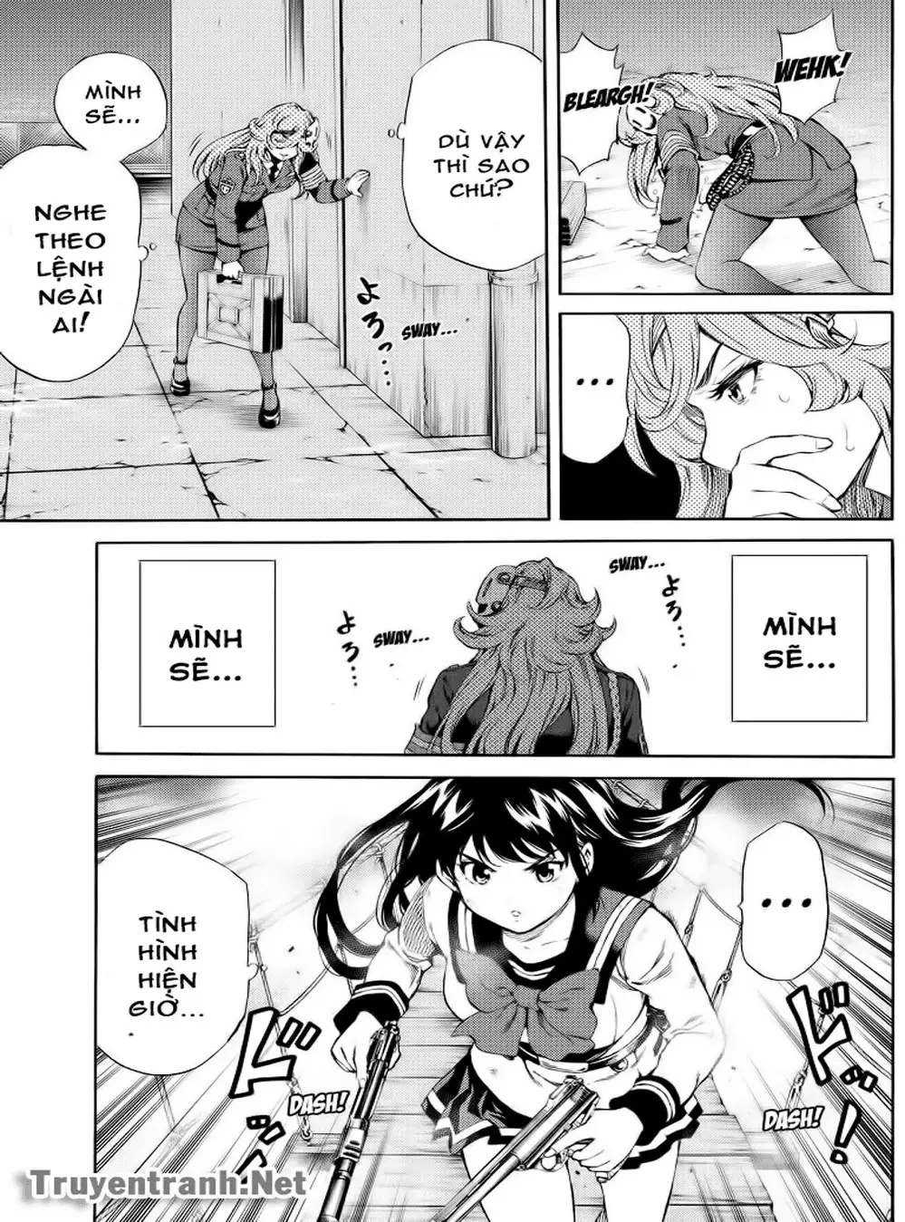 Truyện Tranh Đối Đầu Với Trọng Lực - Tenkuu Shinpan trang 4