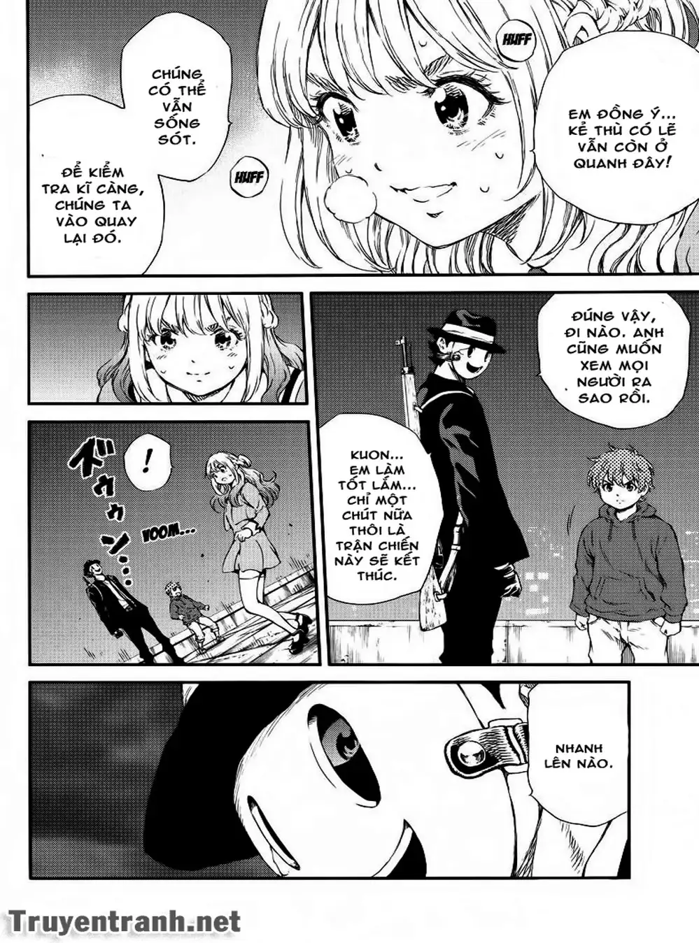 Truyện Tranh Đối Đầu Với Trọng Lực - Tenkuu Shinpan trang 4