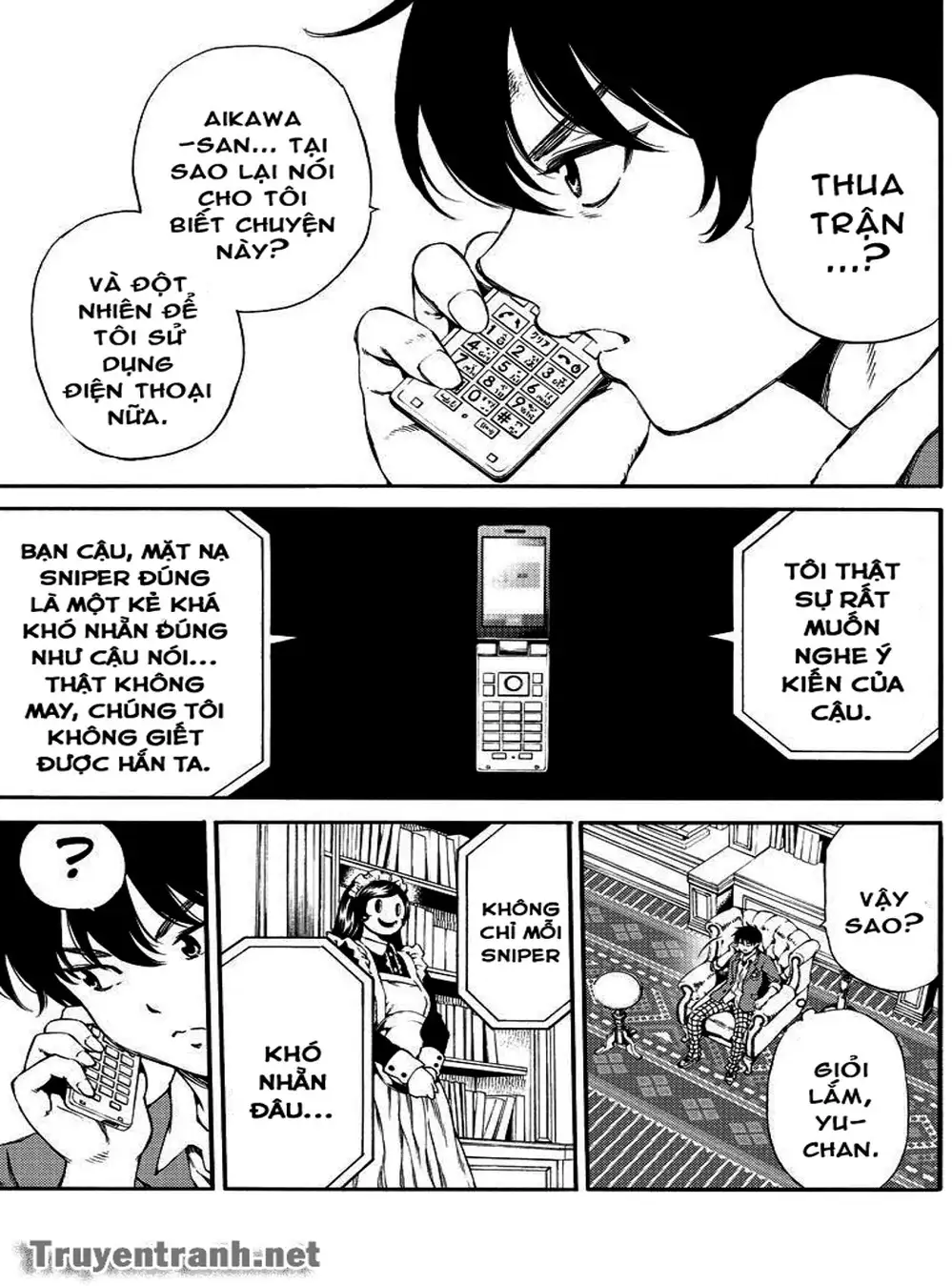 Truyện Tranh Đối Đầu Với Trọng Lực - Tenkuu Shinpan trang 4