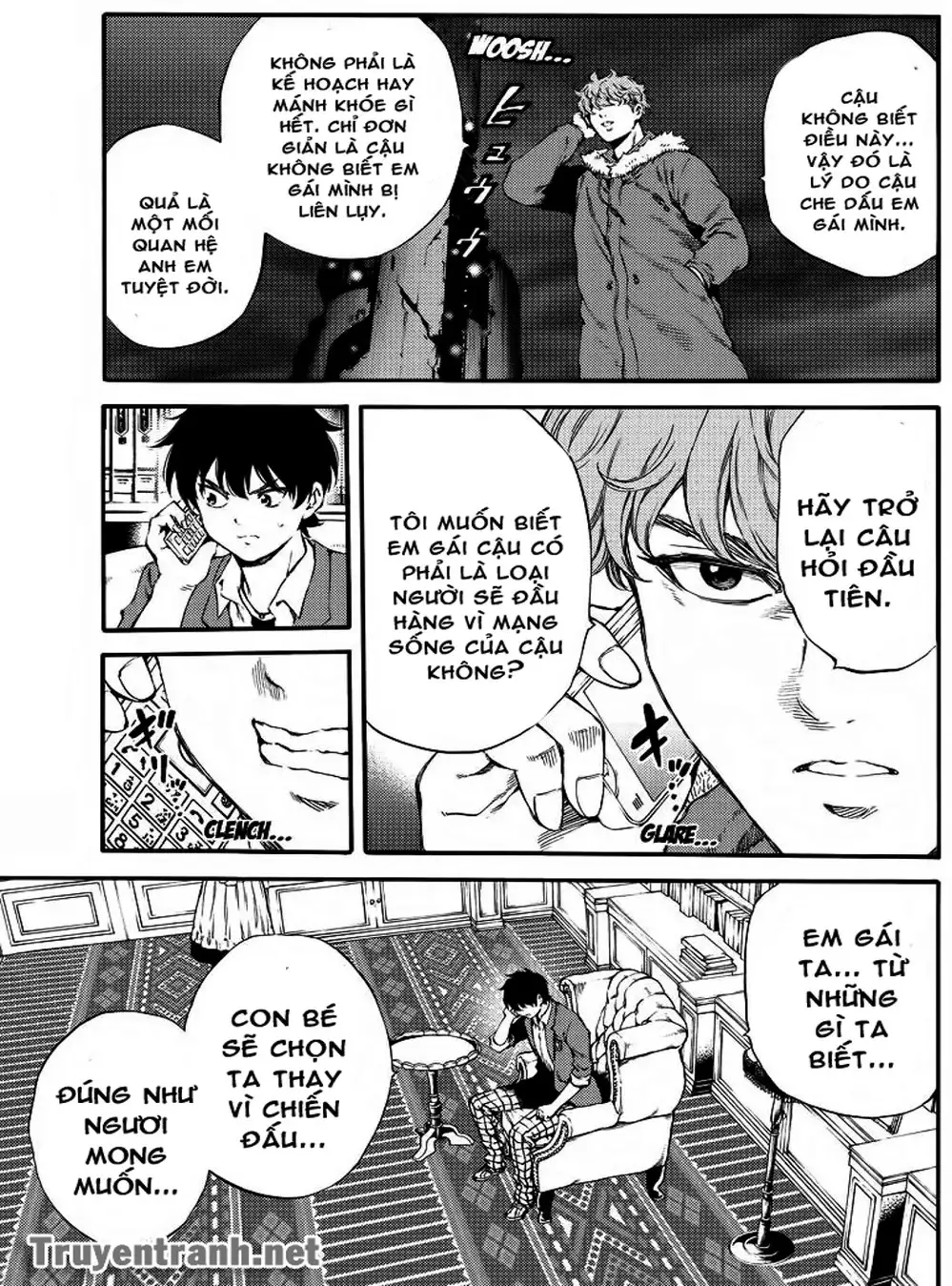 Truyện Tranh Đối Đầu Với Trọng Lực - Tenkuu Shinpan trang 4