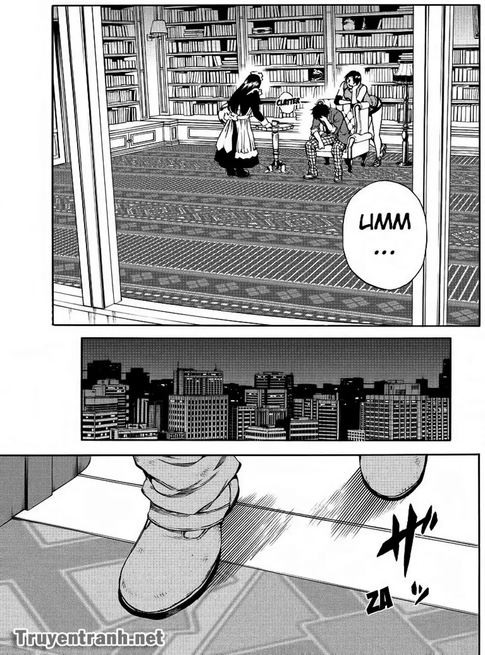 Truyện Tranh Đối Đầu Với Trọng Lực - Tenkuu Shinpan trang 4