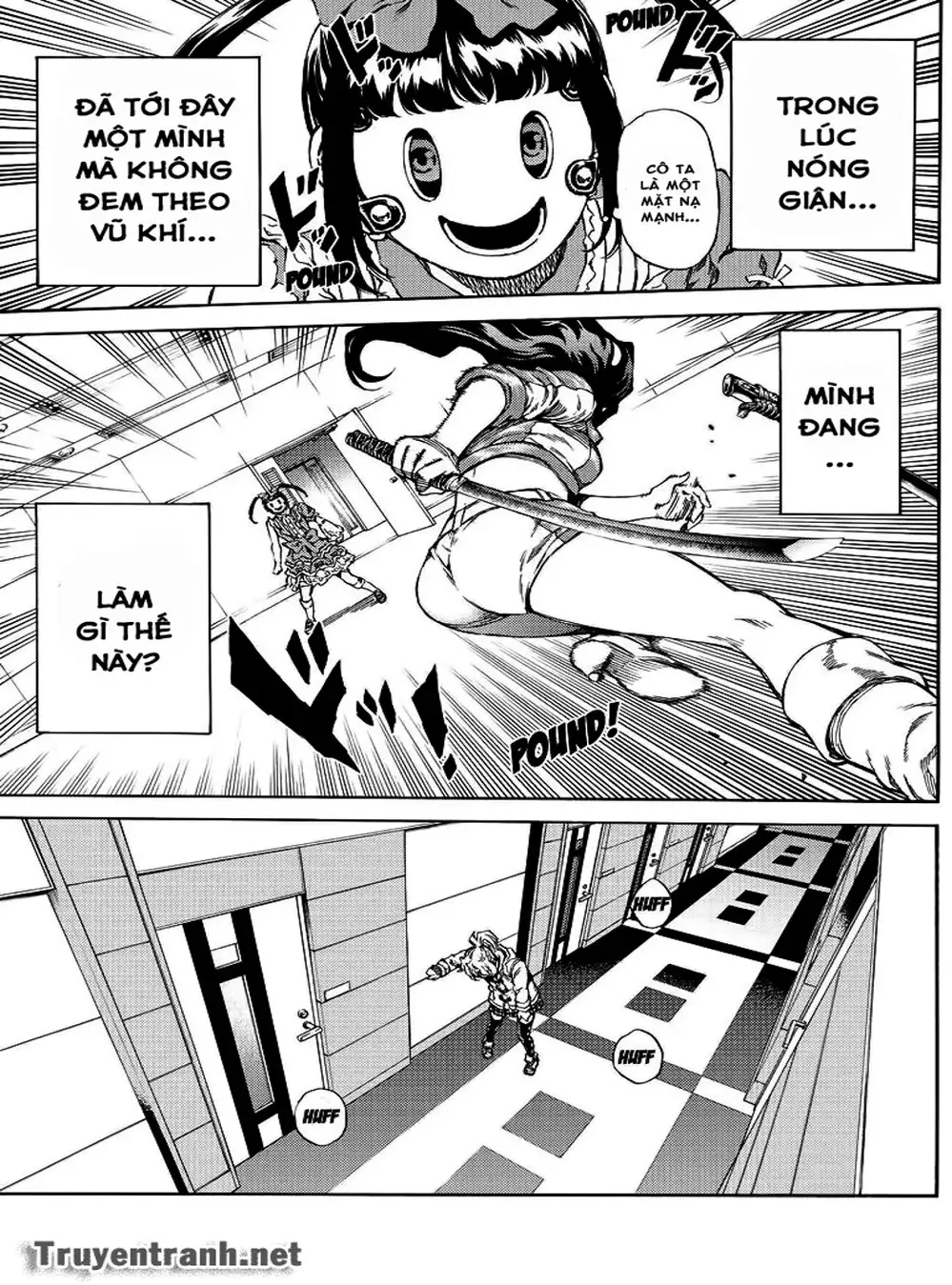Truyện Tranh Đối Đầu Với Trọng Lực - Tenkuu Shinpan trang 4