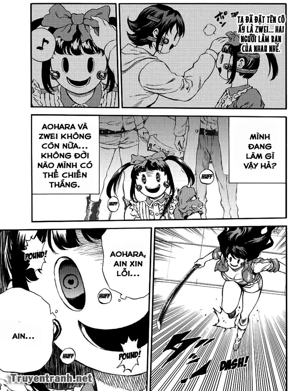 Truyện Tranh Đối Đầu Với Trọng Lực - Tenkuu Shinpan trang 4
