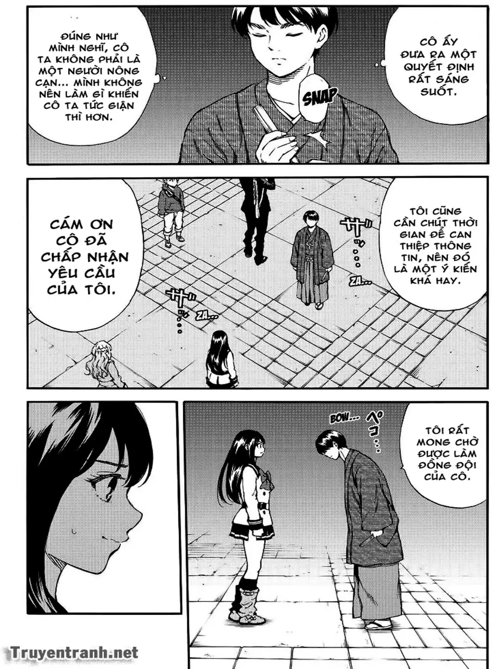 Truyện Tranh Đối Đầu Với Trọng Lực - Tenkuu Shinpan trang 4