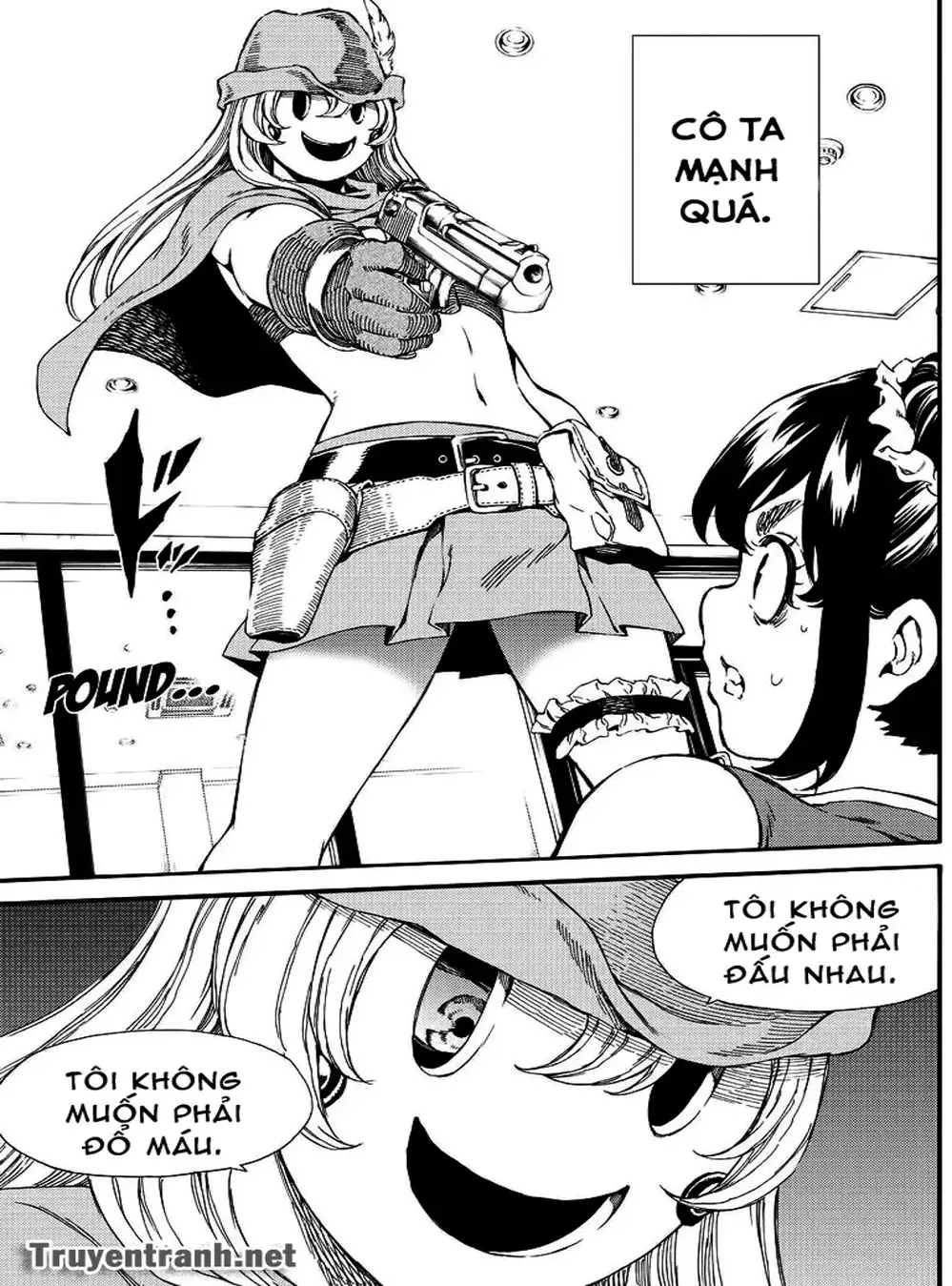 Truyện Tranh Đối Đầu Với Trọng Lực - Tenkuu Shinpan trang 4