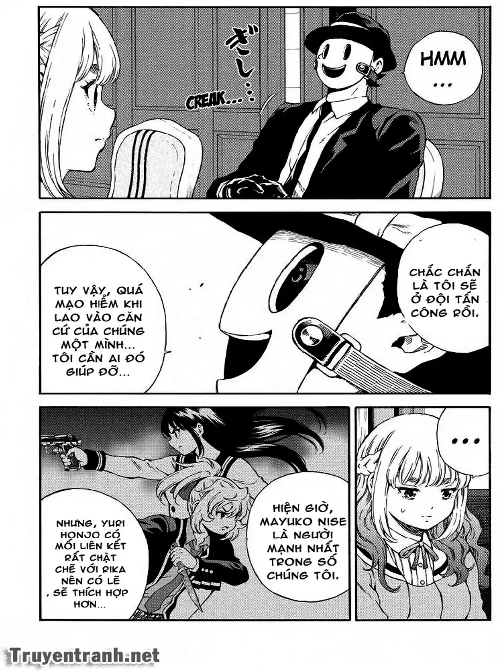 Truyện Tranh Đối Đầu Với Trọng Lực - Tenkuu Shinpan trang 4