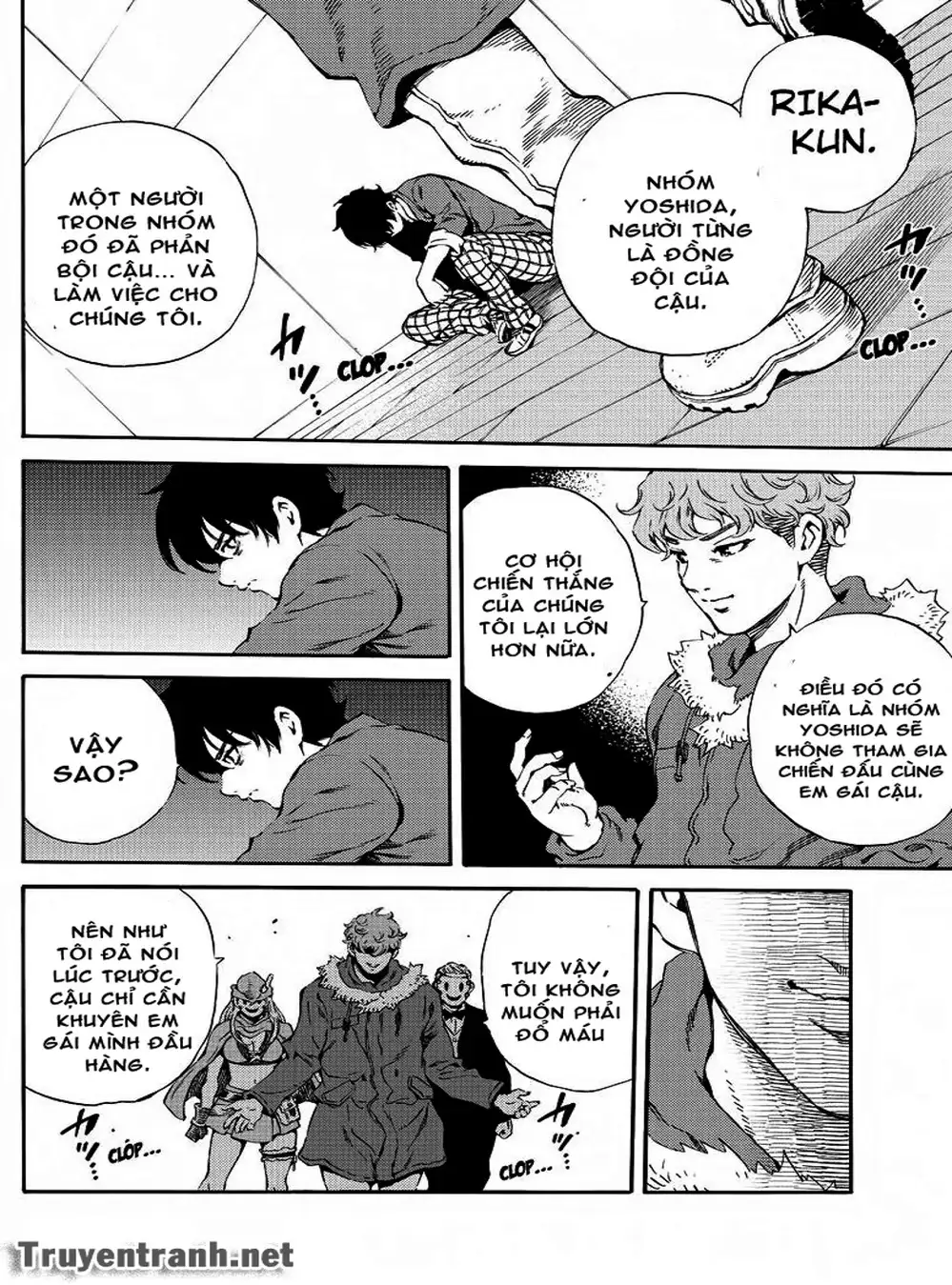 Truyện Tranh Đối Đầu Với Trọng Lực - Tenkuu Shinpan trang 4