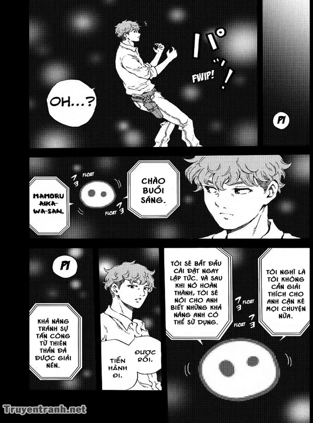 Truyện Tranh Đối Đầu Với Trọng Lực - Tenkuu Shinpan trang 4