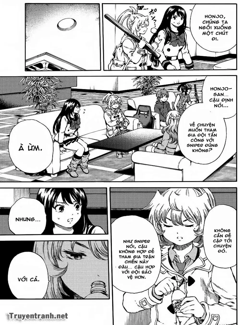 Truyện Tranh Đối Đầu Với Trọng Lực - Tenkuu Shinpan trang 4